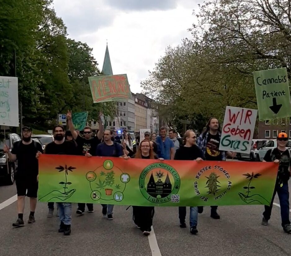 Eindrücke vom Global Marijuana March in Kiel 2024